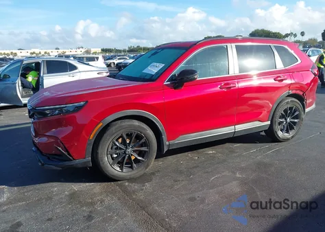 2025 Honda Cr-V Hybrid Sport from USA, damaged, VIN 7FARS5H55SE032076